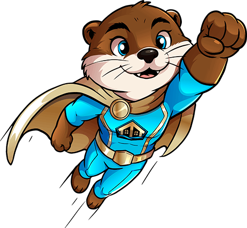Otter Flying